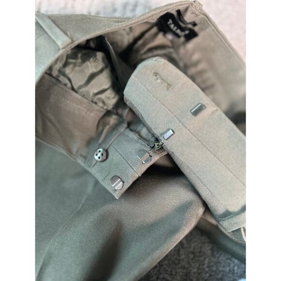 Perfect Condition Talbots Newport Pant Olive Green Size 4 - Picture 9 of 13